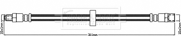 Brake Hose (BBH8299)
