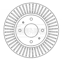 Brake Disc (BBD4552)