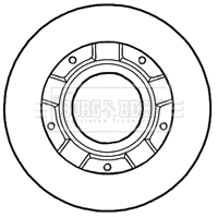 Brake Disc (BBD5932S)
