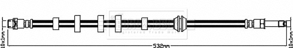 Brake Hose (BBH8388)