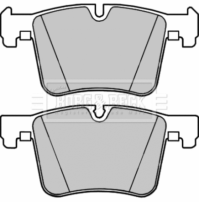 Brake Pad Set, disc brake (BBP2315)