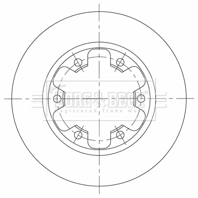Brake Disc (BBD5386)