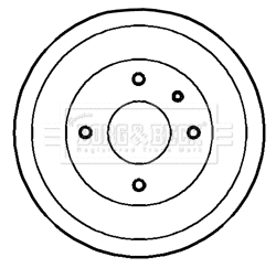 Brake Drum (BBR7077)