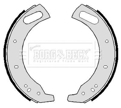 Brake Shoe Set (BBS6007)