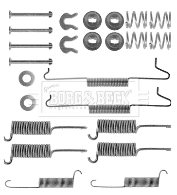 Accessory Kit, brake shoes (BBK6128)