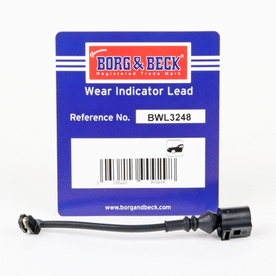 Warning Contact, brake pad wear (BWL3248)