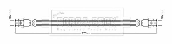 Brake Hose (BBH7958)