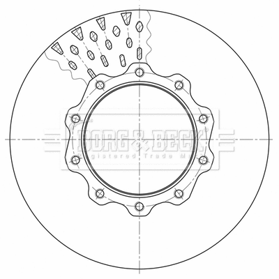 Brake Disc (BBD32638)