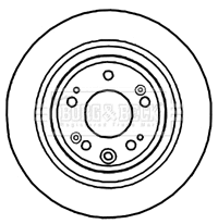Brake Disc (BBD4744)