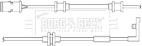 Warning Contact, brake pad wear (BWL3014)