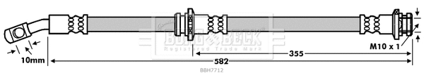 Brake Hose (BBH7712)