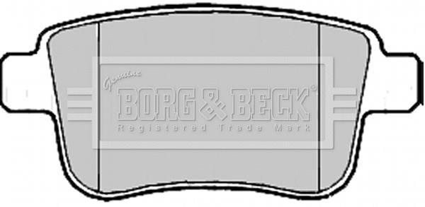 Brake Pad Set, disc brake (BBP2185)