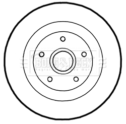 Brake Disc (BBD5972S)