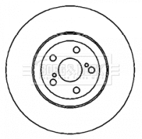 Brake Disc (BBD5712S)
