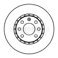 Brake Disc (BBD4960)