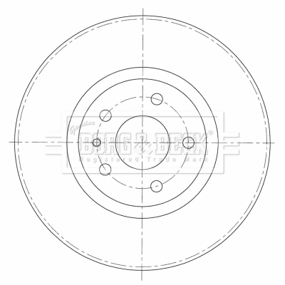 Brake Disc (BBD5411)
