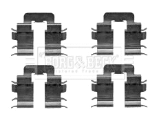 Accessory Kit, disc brake pad (BBK1390)