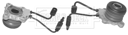 Central Slave Cylinder, clutch (BCS125)