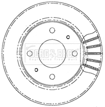 Brake Disc (BBD5007)