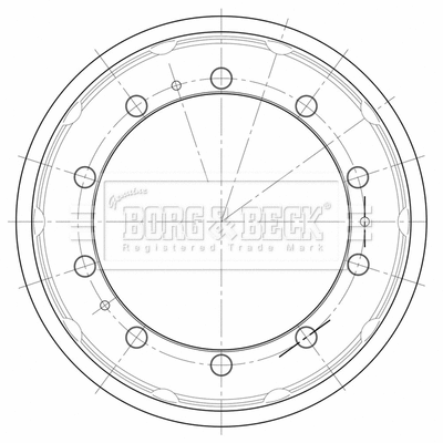 Brake Drum (BBR32531)