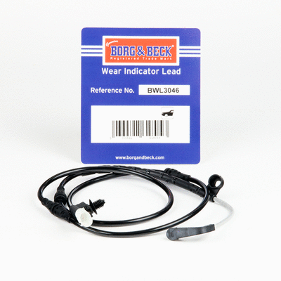 Warning Contact, brake pad wear
