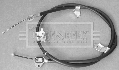 Cable Pull, parking brake (BKB3743)