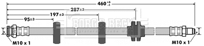 Brake Hose (BBH7373)