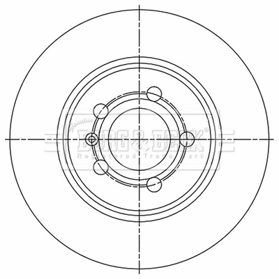 Brake Disc (BBD5527)