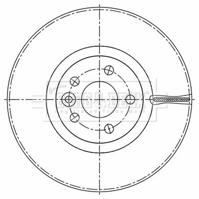 Brake Disc (BBD6202S)