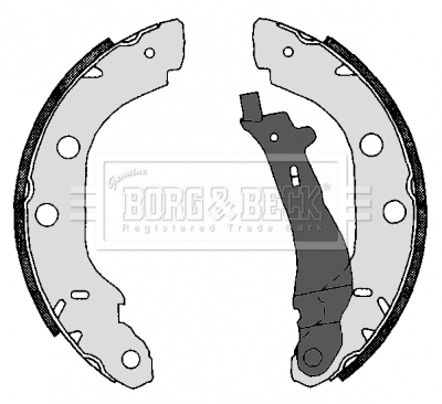 Brake Shoe Set (BBS6286)
