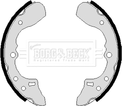 Brake Shoe Set (BBS6120)