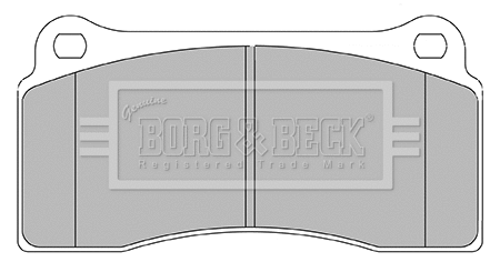 Brake Pad Set, disc brake (BBP2437)