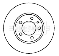 Brake Disc (BBD4154)