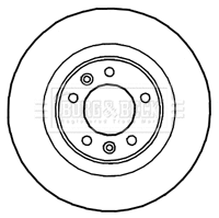 Brake Disc (BBD4667)