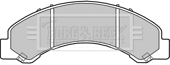 Brake Pad Set, disc brake (BBP2362)