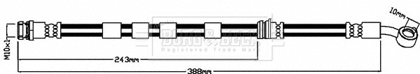 Brake Hose (BBH8527)