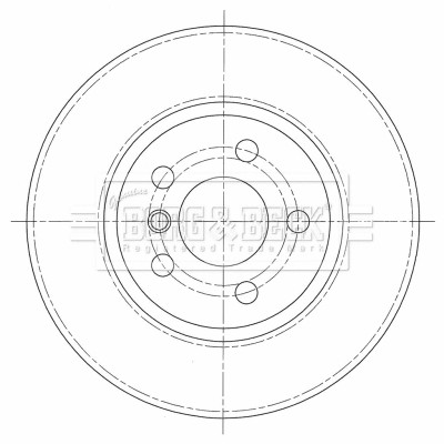 Brake Disc (BBD5365)