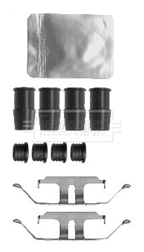 Accessory Kit, disc brake pad (BBK1587)