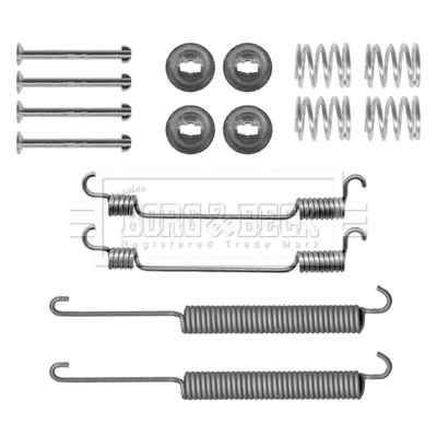 Accessory Kit, brake shoes (BBK6134)