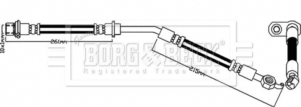 Brake Hose (BBH8340)