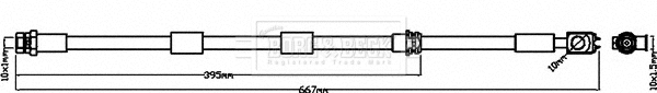 Brake Hose (BBH8380)