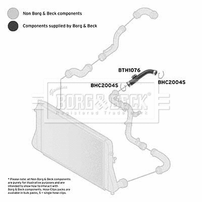 Charge Air Hose (BTH1076)