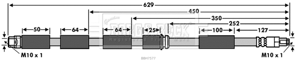 Brake Hose (BBH7577)