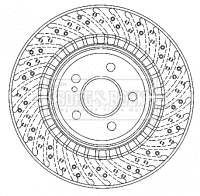 Brake Disc (BBD5780S)