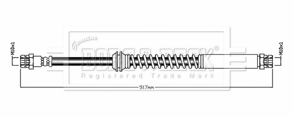 Brake Hose (BBH8860)