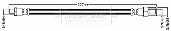 Brake Hose (BBH6524)