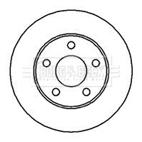 Brake Disc (BBD4178)