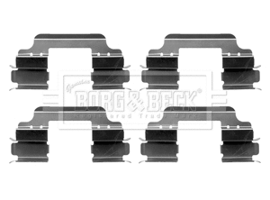 Accessory Kit, disc brake pad (BBK1237)