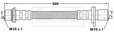 Brake Hose (BBH6854)