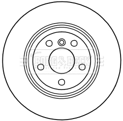 Brake Disc (BBD6039S)